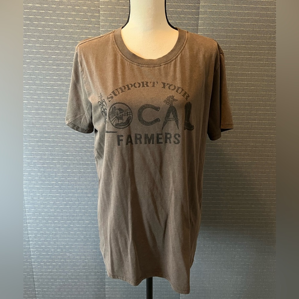 Maurices Support Your Local Farmers Oversized T-Shirt